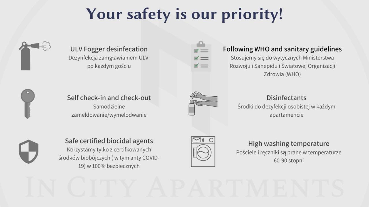 In City Apartments Rajska 3 Kraków Zewnętrze zdjęcie
